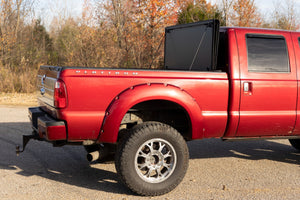 Rough Country Hard Tri-Fold Flip Up Bed Cover 6'10