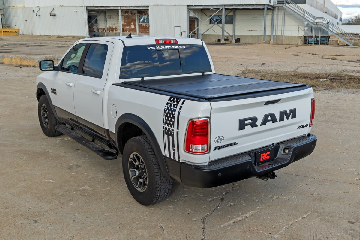 Rough Country Hard Low Profile Bed Cover | Ram 1500 (10-18)/2500 (10-26)