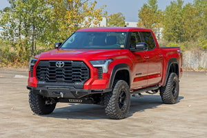 Rough Country SRL2 Adj Aluminum Steps CrewMax | Toyota Tundra 2WD/4WD (2022-2026)