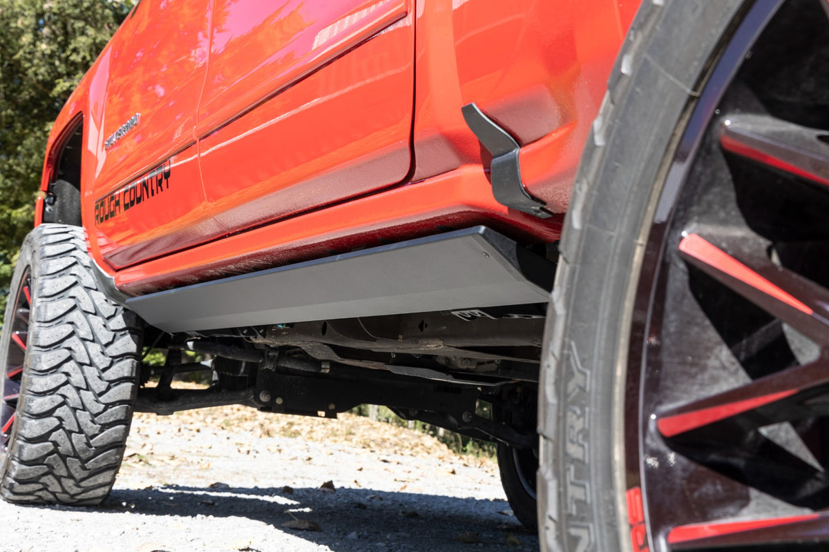 Rough Country Power Running Boards Dual Electric Motor | Crew Cab | Chevy/GMC 1500/2500HD/3500HD (07-14)
