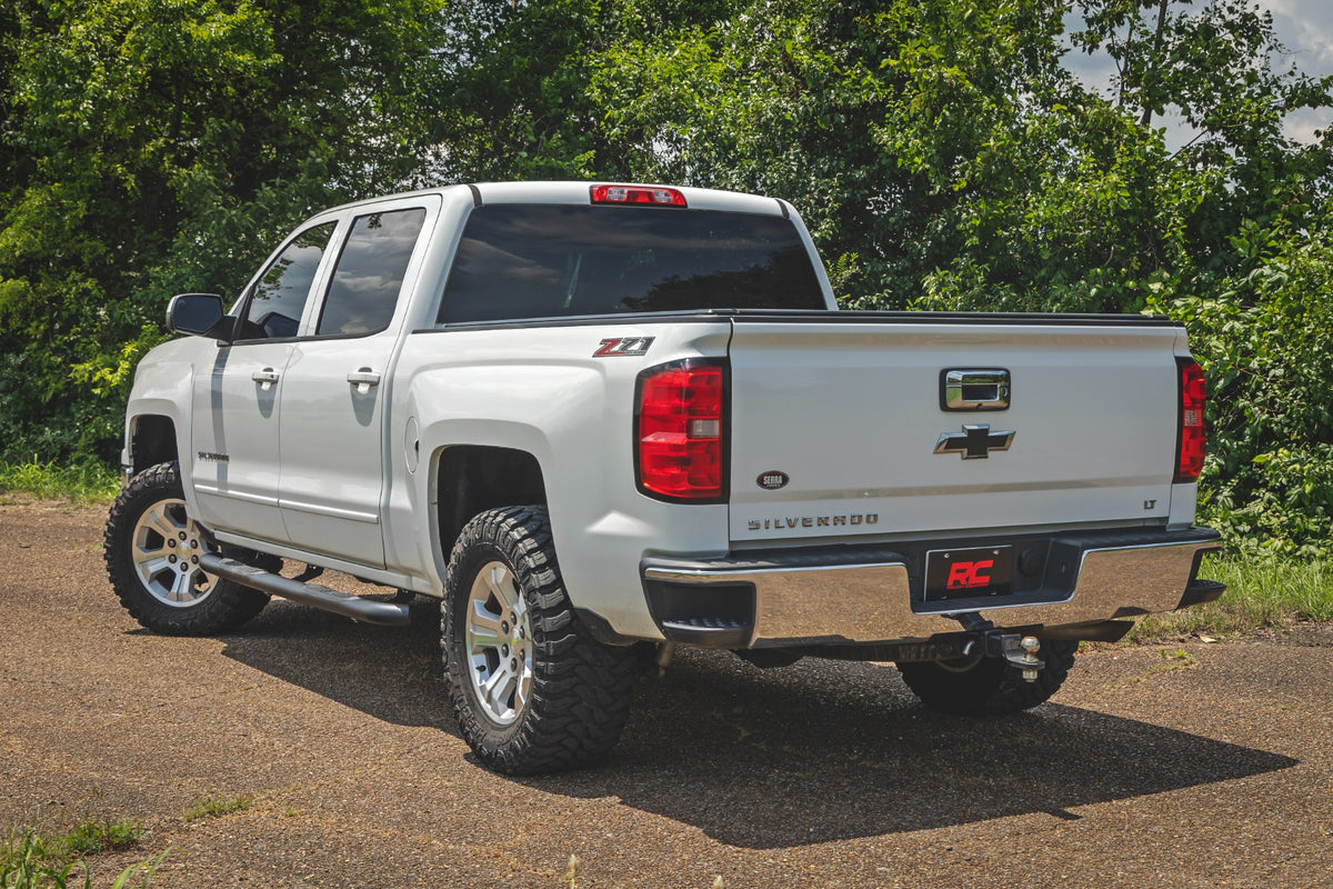 Rough Country Nerf Steps 3-Inch Tube | Chevy/GMC 1500/2500HD/3500HD (07-19 & Classic)