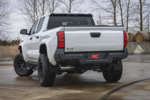Rough Country SRX2 Adjustable Aluminum Steps Double Cab | Toyota Tacoma 2WD/4WD (24-26)