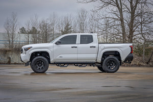 Rough Country SRX2 Adjustable Aluminum Steps Double Cab | Toyota Tacoma 2WD/4WD (24-26)