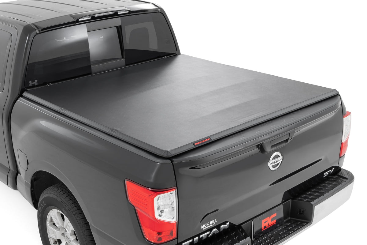 Rough Country Soft Tri-Fold Bed Cover 5'7