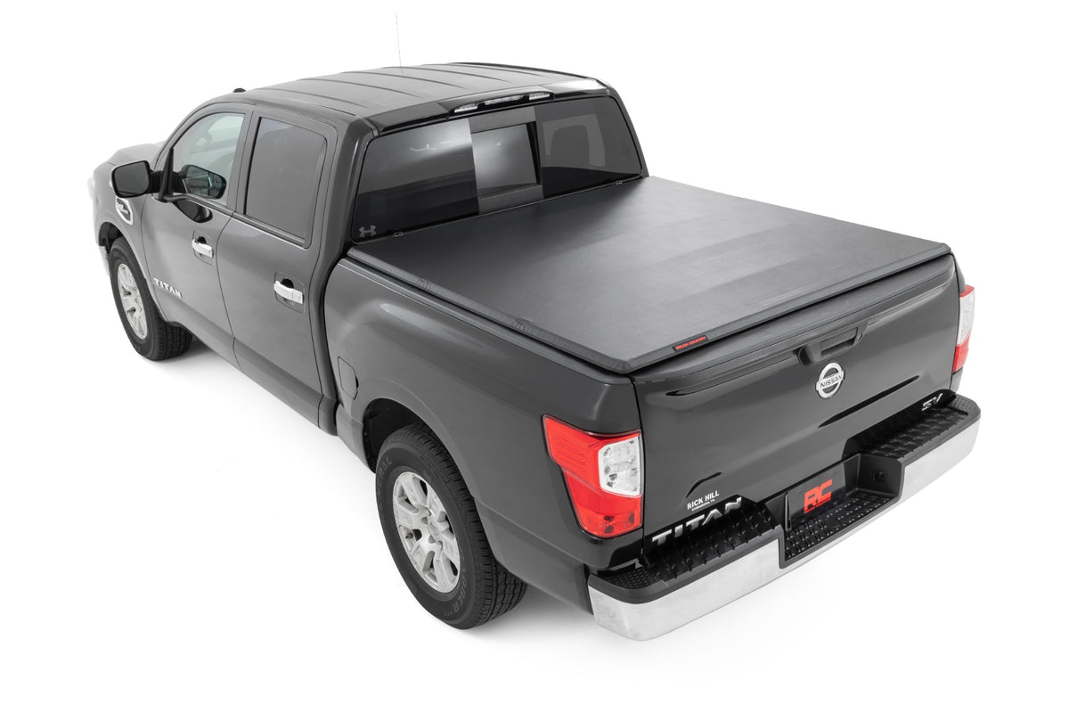 Rough Country Soft Tri-Fold Bed Cover 5'7