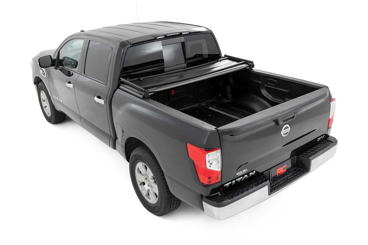 Rough Country Soft Tri-Fold Bed Cover 5'7