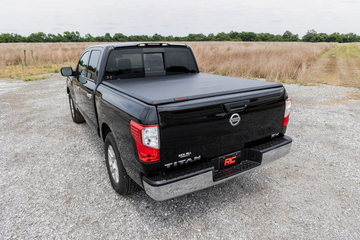 Rough Country Soft Tri-Fold Bed Cover 5'7