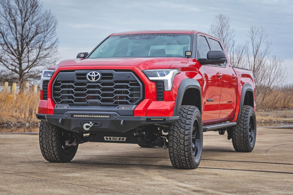 Rough Country Multi-Color LED Running Boards CrewMax | Toyota Tundra 2WD/4WD (2022-2026)