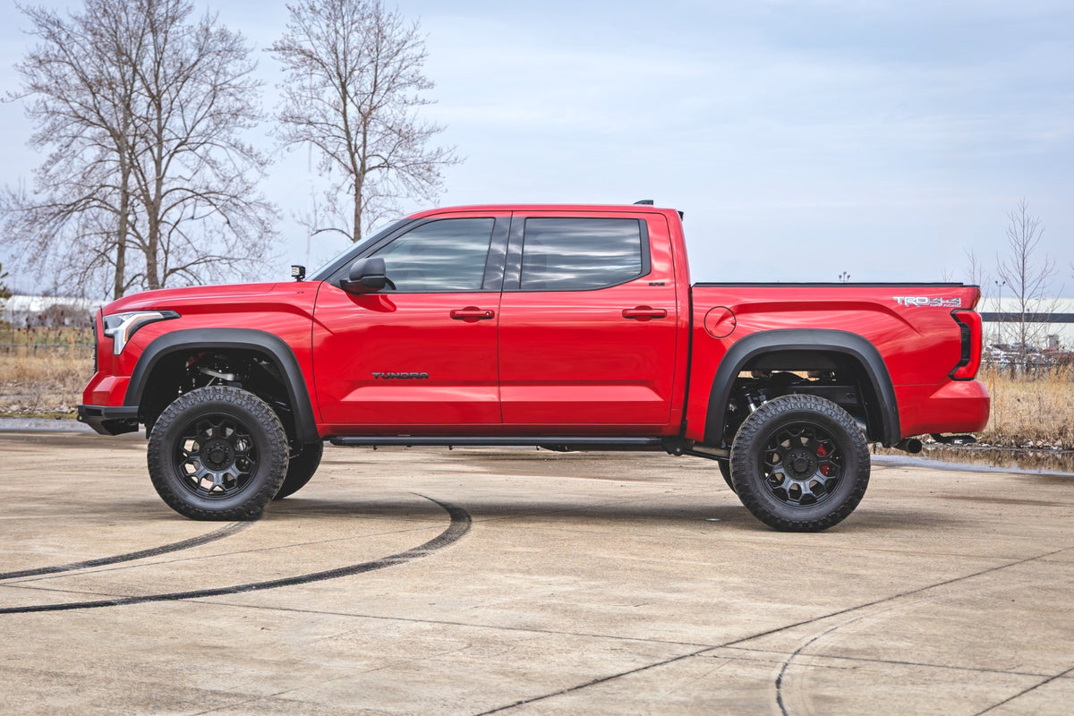 Rough Country Multi-Color LED Running Boards CrewMax | Toyota Tundra 2WD/4WD (2022-2026)