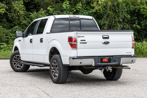 Rough Country RPT2 Running Board Crew Cab | Black | Ford F-150 2WD/4WD (2009-2014)