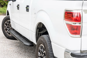 Rough Country RPT2 Running Board Crew Cab | Black | Ford F-150 2WD/4WD (2009-2014)