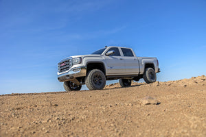 Rough Country 7 Inch Stamped Steel LCA Lift Kit Forged UCA | Bracket | Chevy/GMC 1500 (16-18)