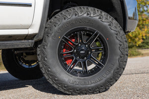 Rough Country 7 Inch Stamped Steel LCA Lift Kit Forged UCA | Bracket | Chevy/GMC 1500 (16-18)