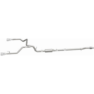 MagnaFlow 2019 Chevy Silverado 1500 V8 5.3L Street Series Quad Split Rear Exhaust w/ Polished Tips