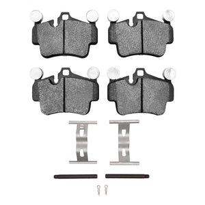 R1 06-12 Porsche Cayman Rear Semi Met Pads & Hardware Kit
