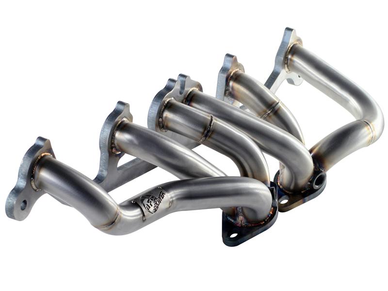 aFe Twisted Steel Delete Down-Pipe and Y-Pipe 2 to 2-1/2in Alum Steel Exhaust 12-16 Jeep Wrangler