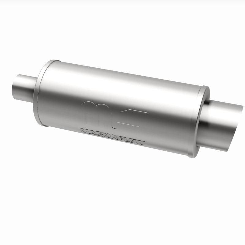 MagnaFlow Muffler W/Tip Mag SS 14X6X6 2.25/4.