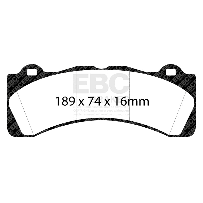 EBC Brakes Yellowstuff Performance Brake Pads