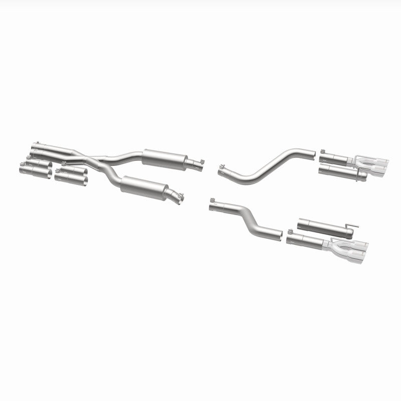 MagnaFlow 2017+ Dodge Challenger 409 SS Polished 3in Quad Tips Cat-Back Exhaust