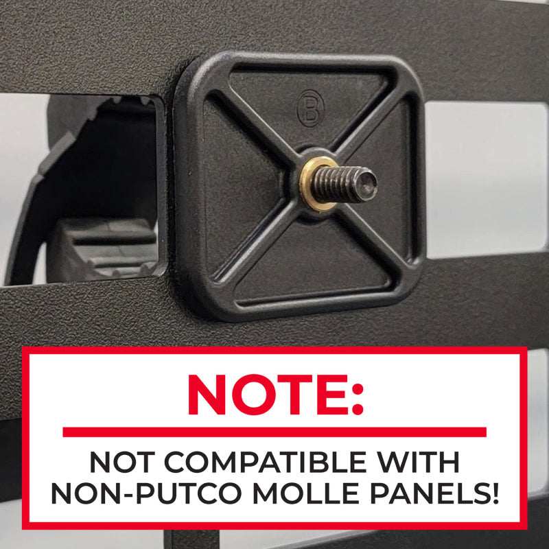 Putco 19-21 Chevy Silverado LD/Sierra LD - 6.5ft (Standard Box) Molle Driver Side Panel