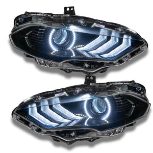 Oracle 18-21 Ford Mustang DRL Upgrade w/ Halo Kit - ColorSHIFT w/o Controller