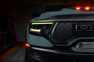Oracle 19-21 RAM 1500 Projector LED Headlight DRL Kit - ColorSHIFT RGBW+A w/o Controller