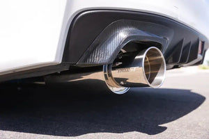 GReddy PE-TR Rolled Tip-Burnt-Ti L 130mm x 115mm