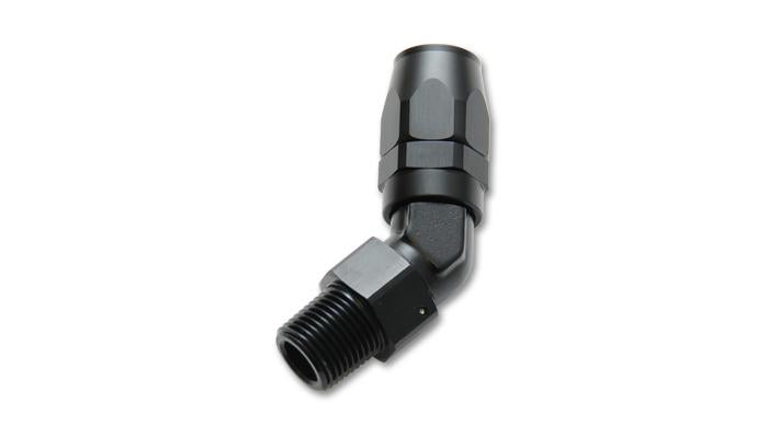 Vibrant Male -8AN 90 Degree Hose End Fitting - 3/4-16 Thread (8)