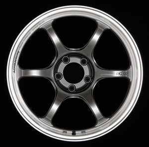 Advan RG-D2 17x8.0 +35 4x100 Machining and Racing Hyper Black Wheel