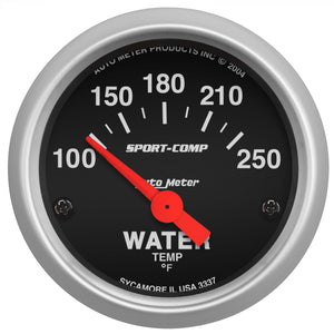 Autometer Sport-Comp 70-72 Chevelle SS/El Camino Dash Kit 6pc Tach / MPH / Fuel / Oil / WTMP / Volt