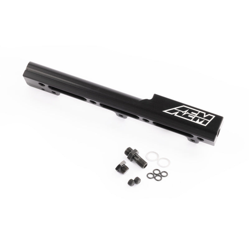 AEM 99-00 Honda Civic Si Black Fuel Rail