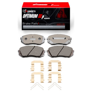 R1 10-17 Hyundai Tucson Front Optimum OE Pads & Hardware Kit