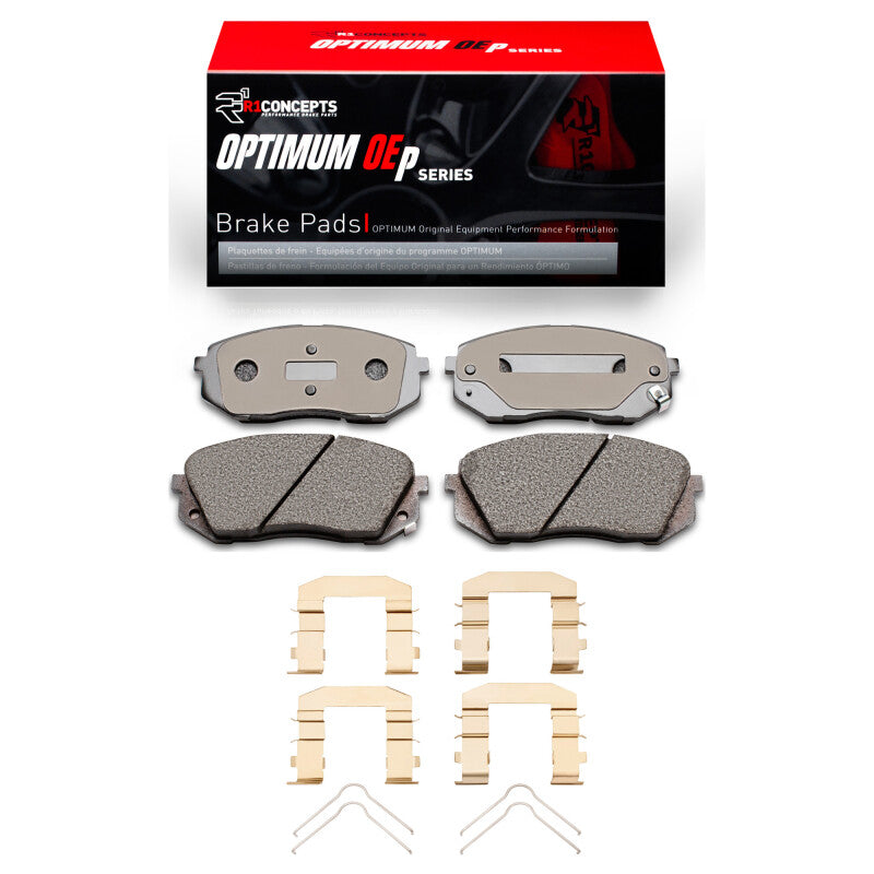 R1 10-17 Hyundai Tucson Front Optimum OE Pads & Hardware Kit