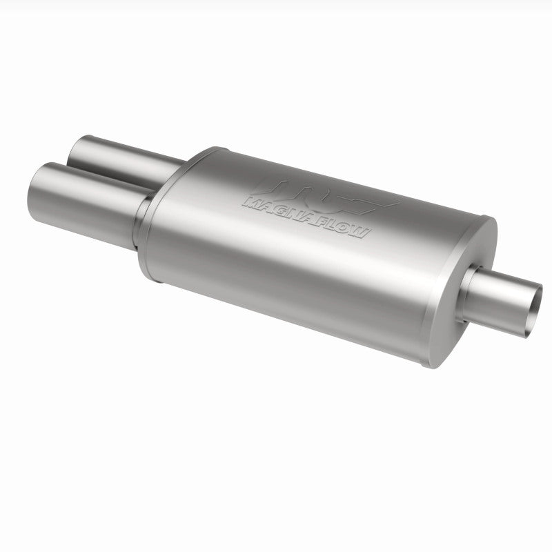 MagnaFlow Muffler W/Tip Mag SS 14X5X8 2.25/3