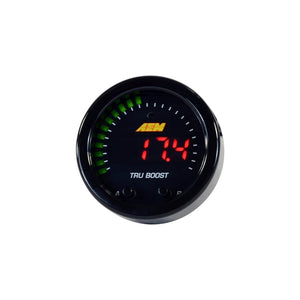 AEM X-Series Tru-Boost Controller Gauge w/ Boost Control Solenoid 80PSIg Internal MAP Sensor