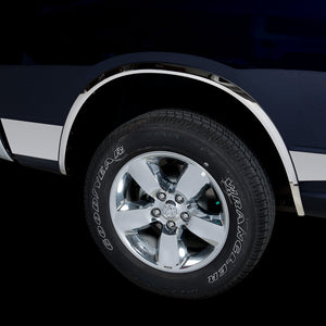 Putco 10-17 RAM 2500/3500 Crew Cab 6.5in - 5.5in Wide - 12pcs (w/o Factory Flares) SS Rocker Panels