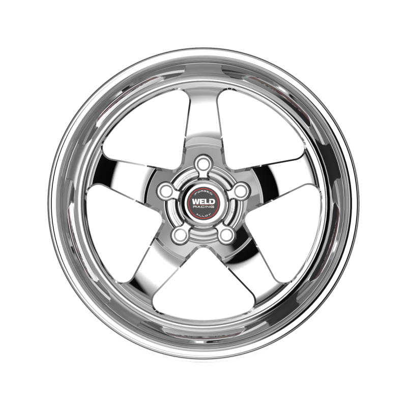 Weld S71 20X8 / 5x127 / 4.8 BS / 3.18 HB - Polished Center - Polished Shell - Non-BL Wheel