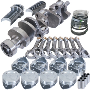 Eagle Chevy LT1350 1Pc 3.750in Crank 5.700in I-Beam Rods -18cc 4.040in Pistons Rotating Assembly