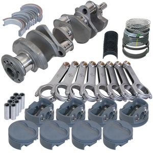 Eagle Pontiac 455 4.500in Crank 6.800in H-Beam -6cc Flat Top 4.185in Pistons Rotating Assembly