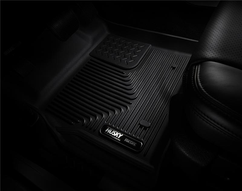 Husky Liners 07-13 Toyota Tundra Crew Cab / Ext Cab X-Act Contour Black 2nd Seat Floor Liner