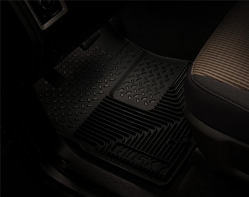Husky Liners 02-10 Ford Explorer/04-12 Chevy Colorado/GMC Canyon Heavy Duty Black Front Floor Mats