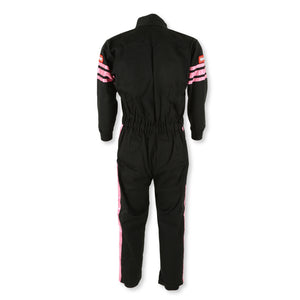 RaceQuip Pink Trim SFI-1 JR. Suit - Kids XSM
