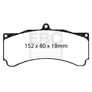 EBC Brakes Redstuff Ceramic Brake Pads