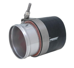 Vibrant Aluminum Joiner Coupling (1in Tube O.D. x 3in Overall Length)