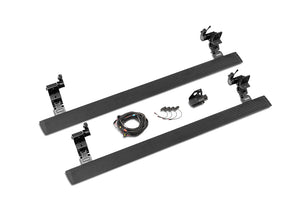 RealTruck 19-24 Ford Ranger Crew Cab 4dr VoltStep Electric Running Board Kit (No Drill) - Tex. Blk