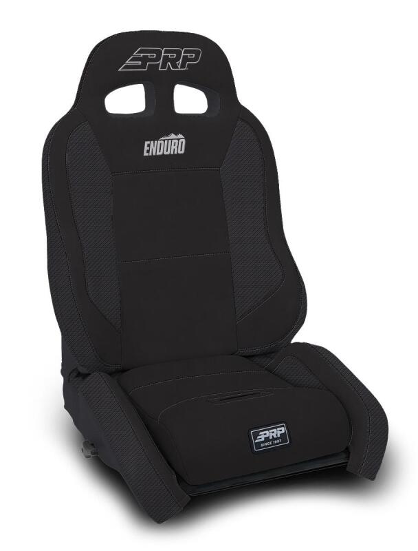 PRP EnduroCrawl Reclining Suspension Seat - Black Suede - Driver