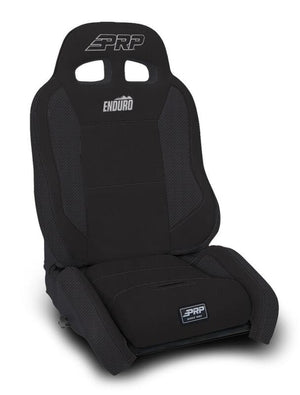 PRP EnduroCrawl Reclining Suspension Seat - Black Suede - Passenger