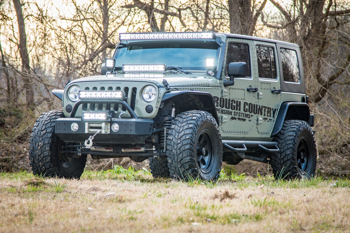 Rough Country 4 Inch Lift Kit 4-Door | X-Series | Jeep Wrangler JK 2WD/4WD (2007-2018)