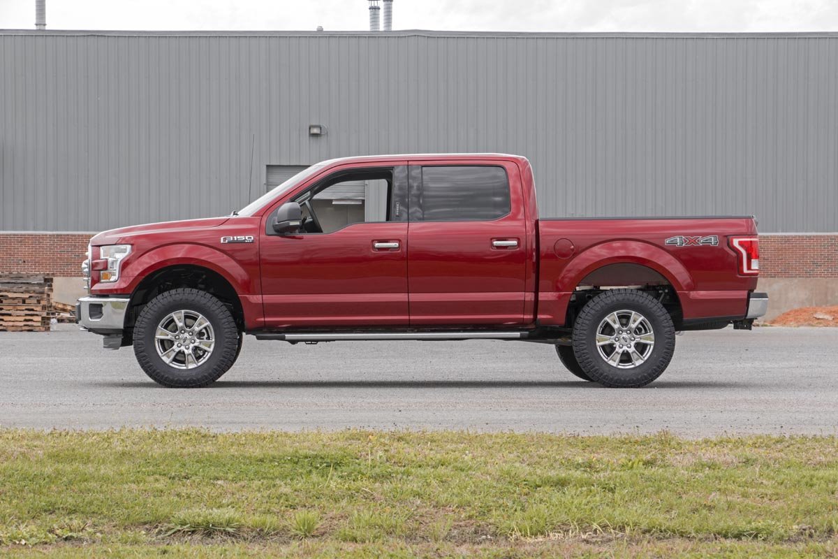 Rough Country N3 Leveling Struts 2 Inch | Loaded Strut | Ford F-150 2WD (2014-2026)