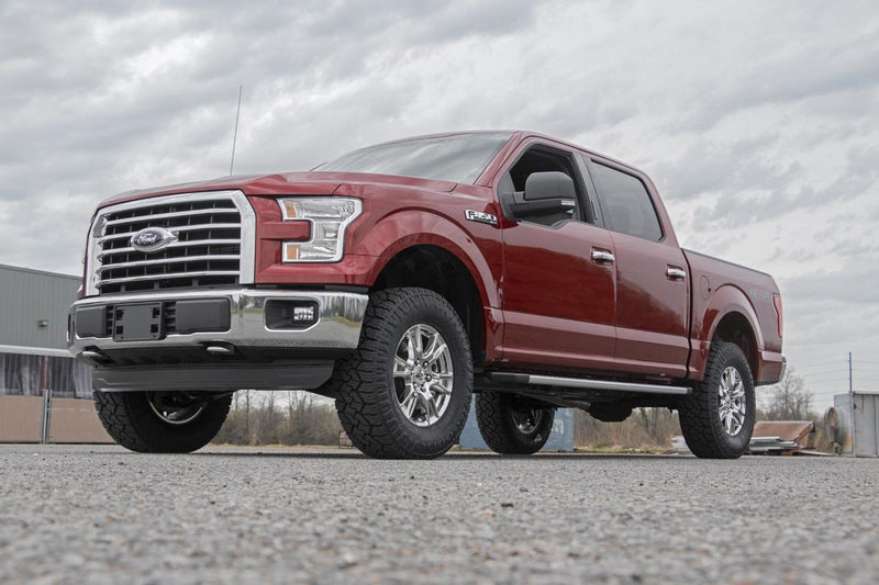 Rough Country N3 Leveling Struts 2 Inch | Loaded Strut | Ford F-150 2WD (2014-2026)